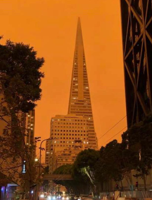 San Francisco - Smoke from Fires