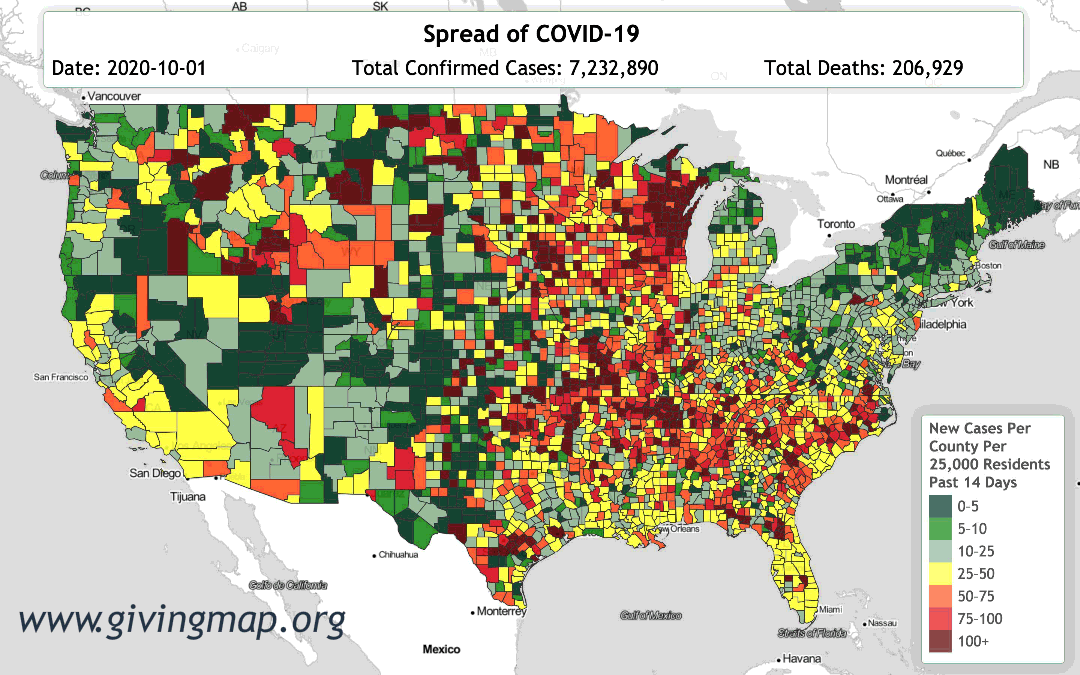 COVID-19 Cases in USA